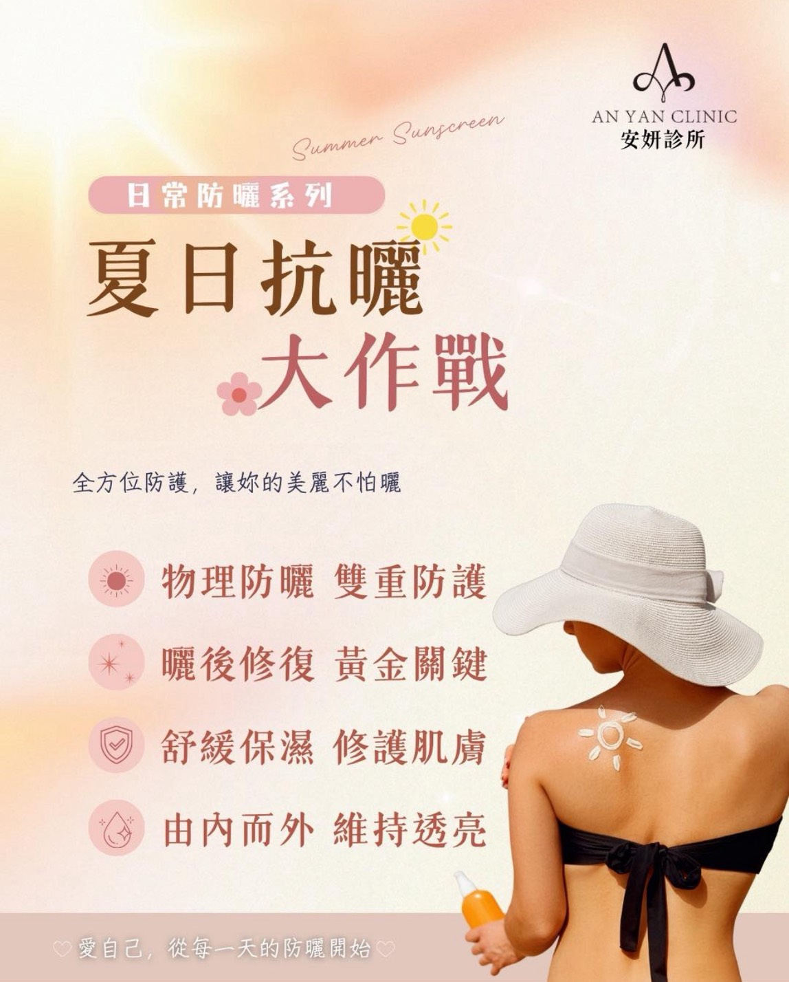 夏日全方位肌膚防護與曬後黃金修復指南